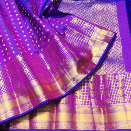 Kanchi pure vintage silk Saree - KMP3006