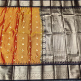 Gadwal Semi Silk Saree - GSM23