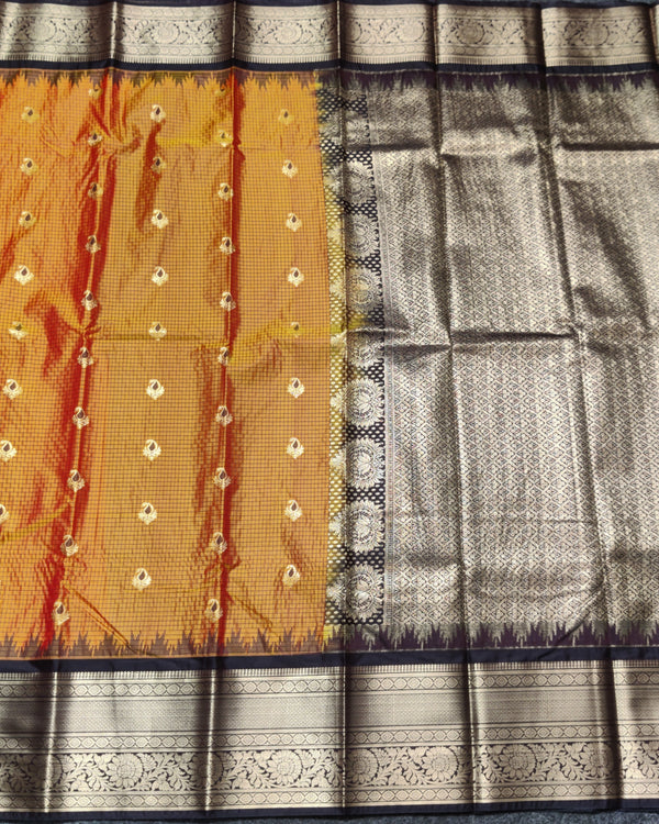 Gadwal Semi Silk Saree - GSM23 alternate view