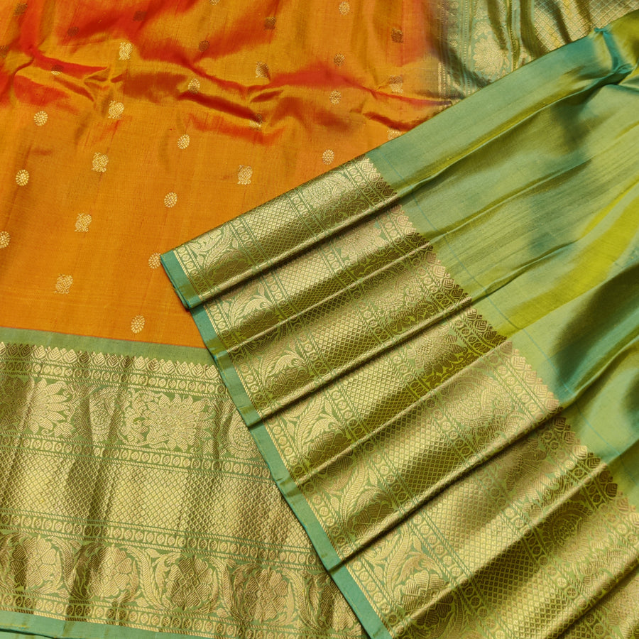 Gadwal Handloom pure silk- GPS03