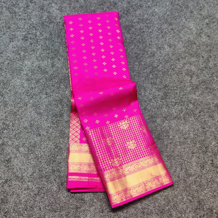 Kanchi pure vintage silk Saree - KMP3002