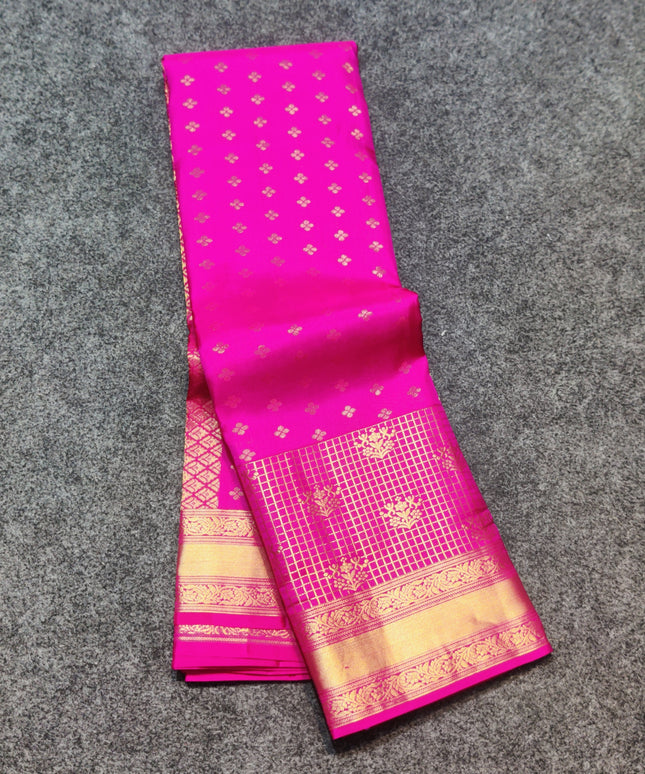 Kanchi pure vintage silk Saree - KMP3002