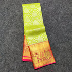 Kanchi Meenakari Brocade Pure handloom Silk Saree - KMP3205