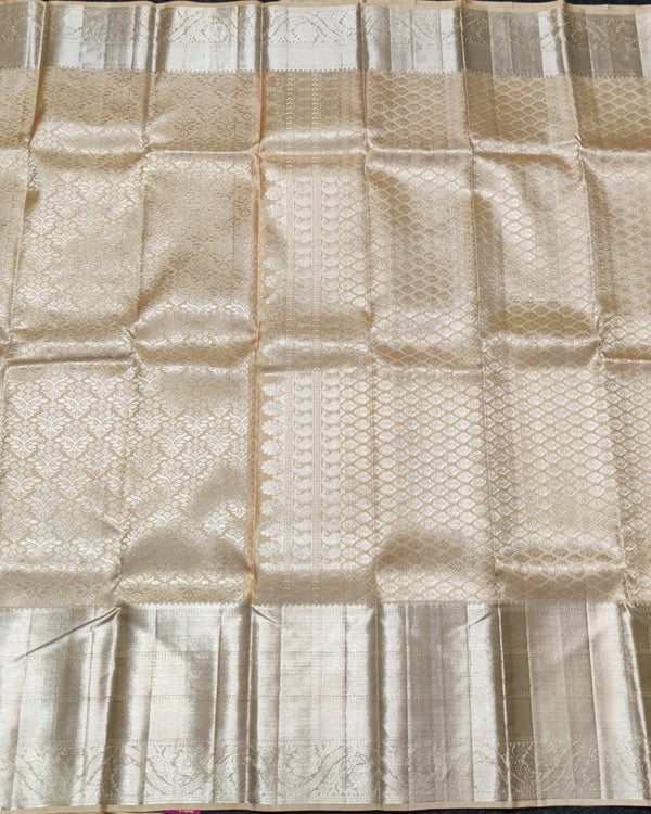 Kanchi Bridal Pure Silk Saree with Brocade Design – KMP226 alternate view