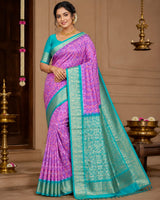 Ikkath Pure handloom silk saree - IKT05