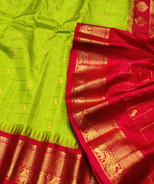 Gadwal pure silk saree - GPS58