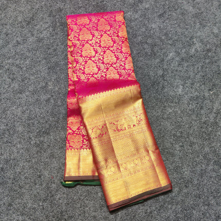 Kanchi pure Bridal wear saree @30% Off - KMP53