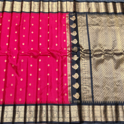 Gadwal Handloom Pure silk saree - GPS159