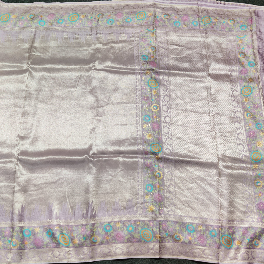 Banaras Tissue Paithani silk saree - BRS25