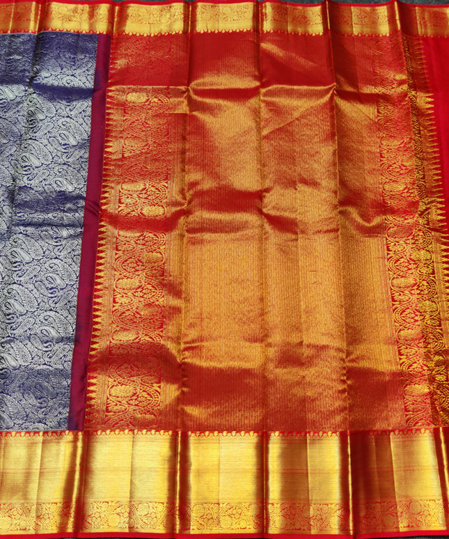 Kanchi Pattu Weeding Sarees @50% Off - KMP1903