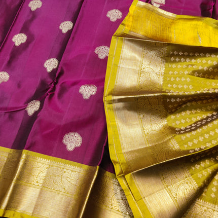 Kanchi pure soft silk Saree - KMP2042