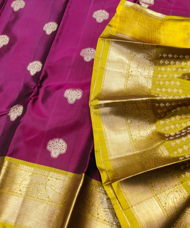 Kanchi pure soft silk Saree - KMP2042