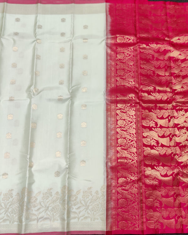 Pure Soft Silk Scurt Border Saree - LWP222 alternate view