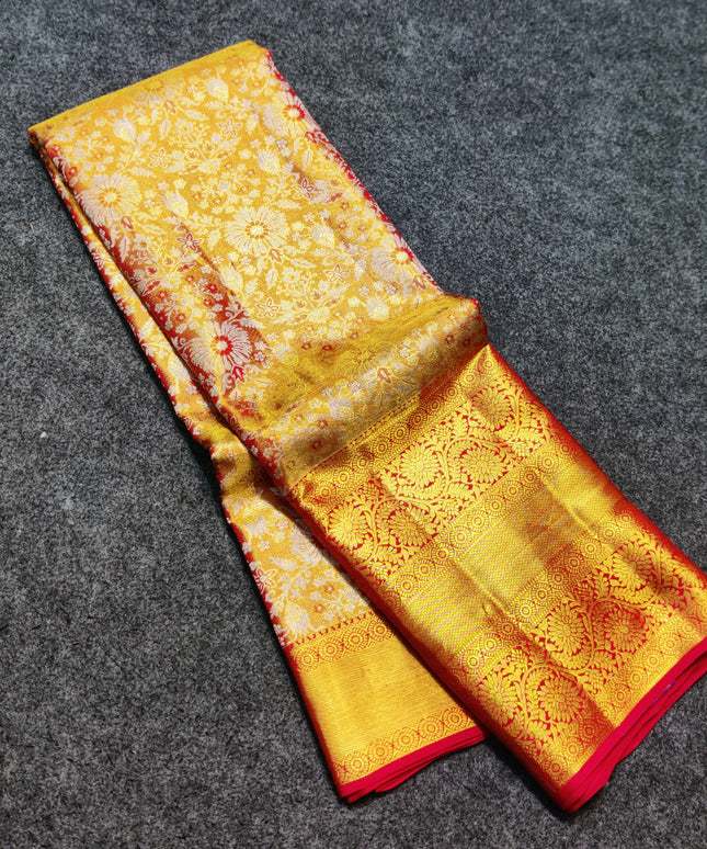Kanchi Pattu Wedding Sarees @30% Off -KMP955