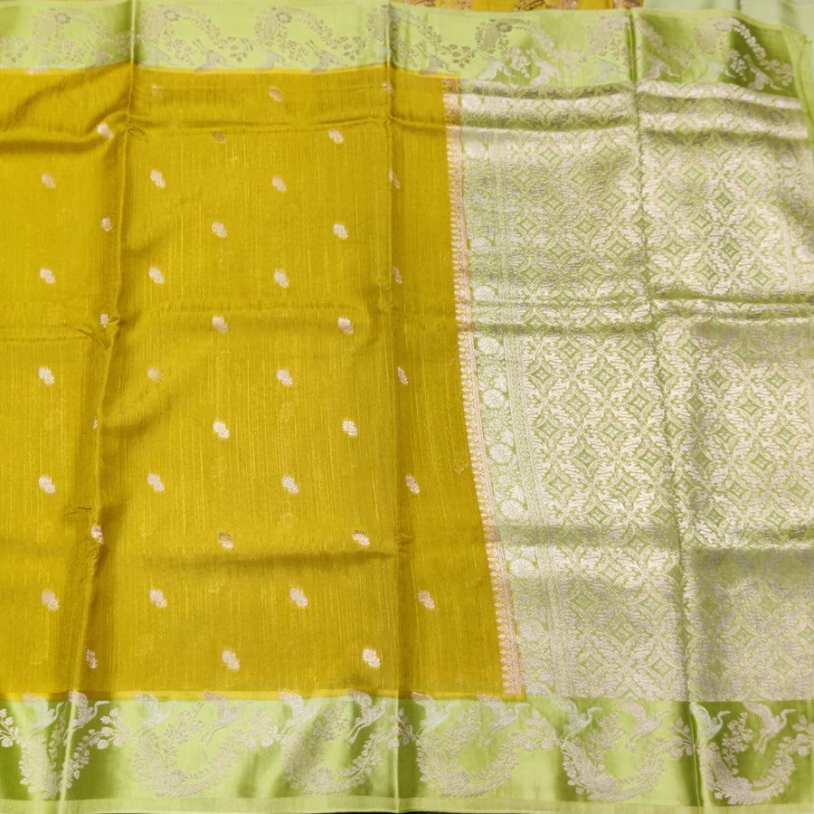 Jute Silk Saree- MS51