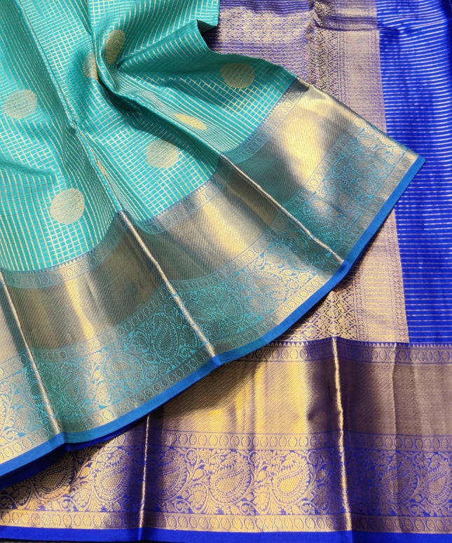 Kanchi Handloom Kuttu Pure Silk Saree - KMP2012