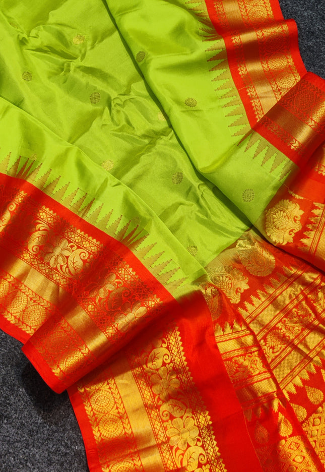Gadwal pure silk saree - GPS45