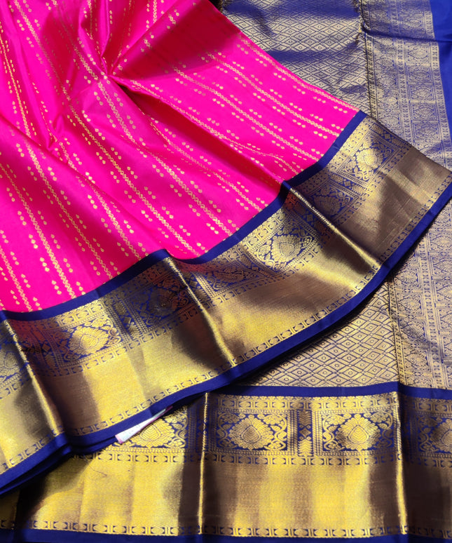 Kanchi Handloom Kuttu Pure Silk Saree - KMP940