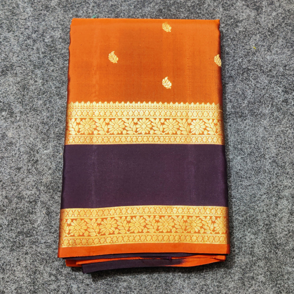 Kanchi Handloom Vintage Gap Border - KMP277