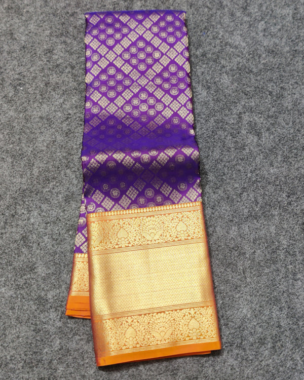 Kanchi pure Bridal wear saree @40% Off - KMP2012