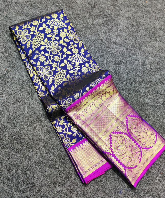 Kanchi pure silk saree - KMP976