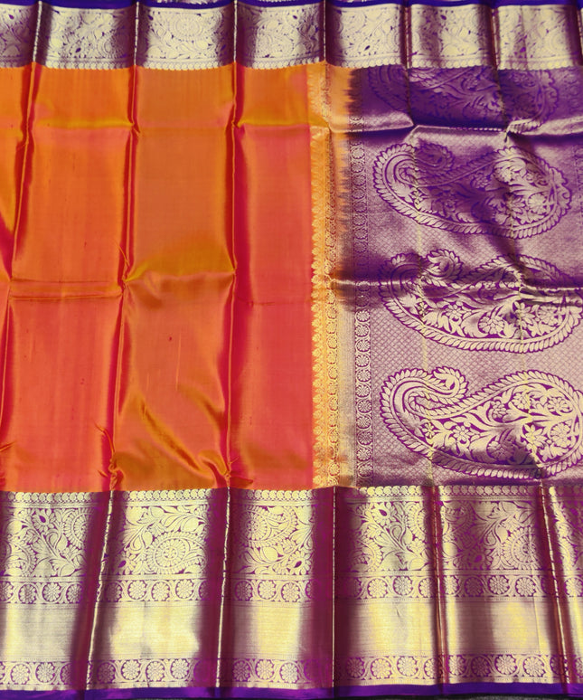 Kanchi pure soft silk Saree - KMP1573