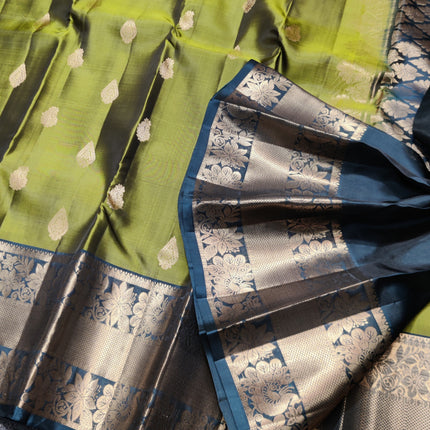 Kanchi Vintage Small border pattu - KMP167