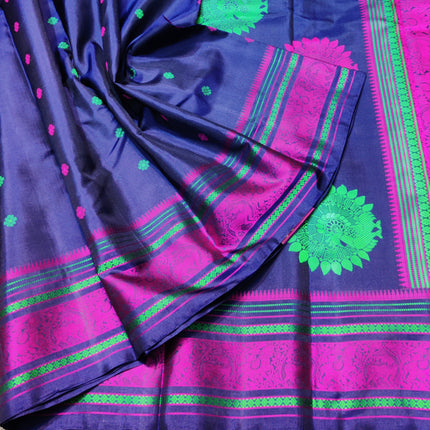 Kanjivaram Resham Silk Saree - KMP1536