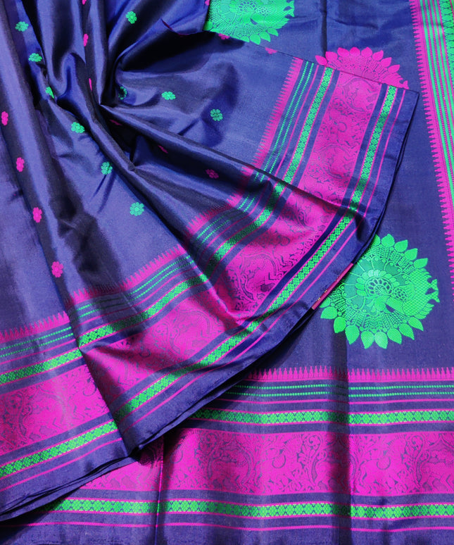 Kanjivaram Resham Silk Saree - KMP1536