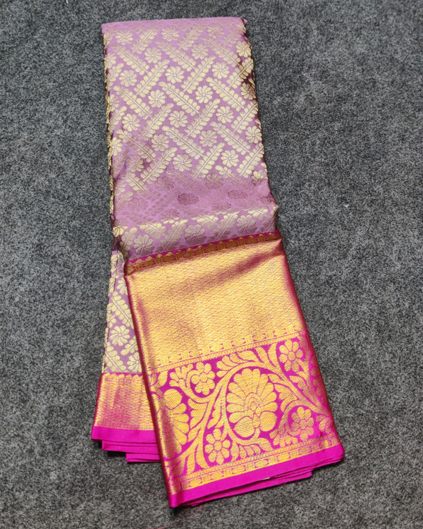 Kanchi pattu half fine bridal wear saree HF26