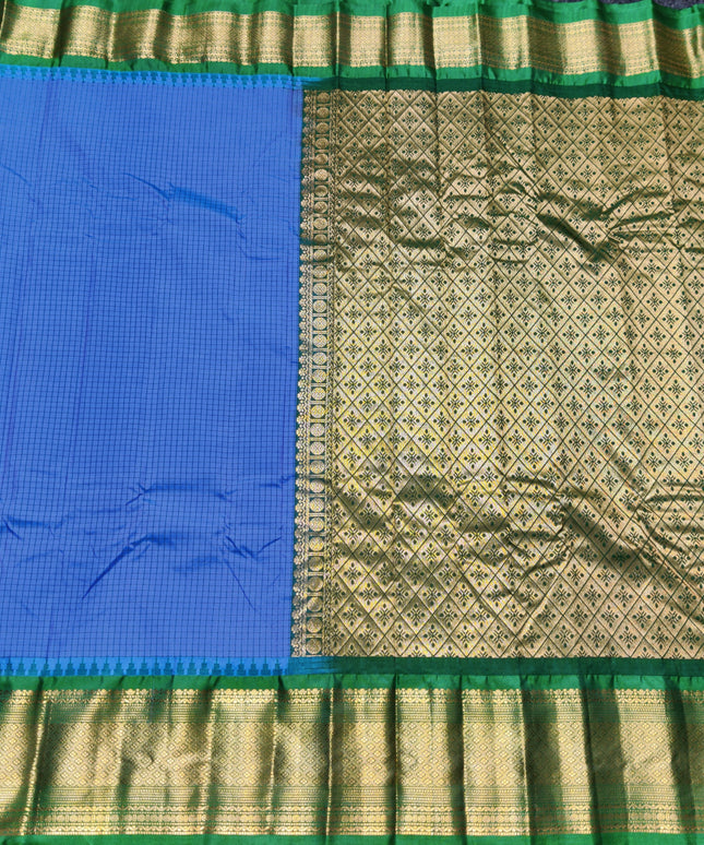 Gadwal Semi Silk Saree - GSM16