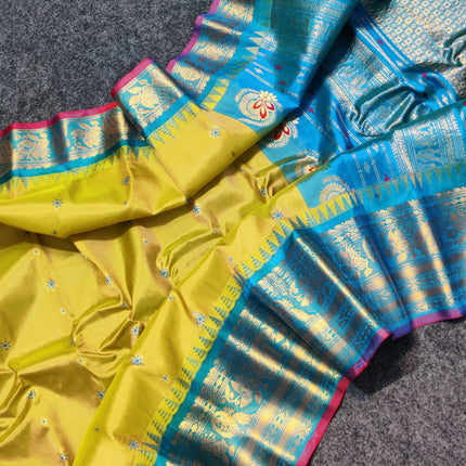 Gadwal pure silk saree - GPS55