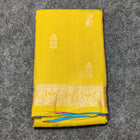 Kanchi Pure Silk Small Border Saree – KMP271