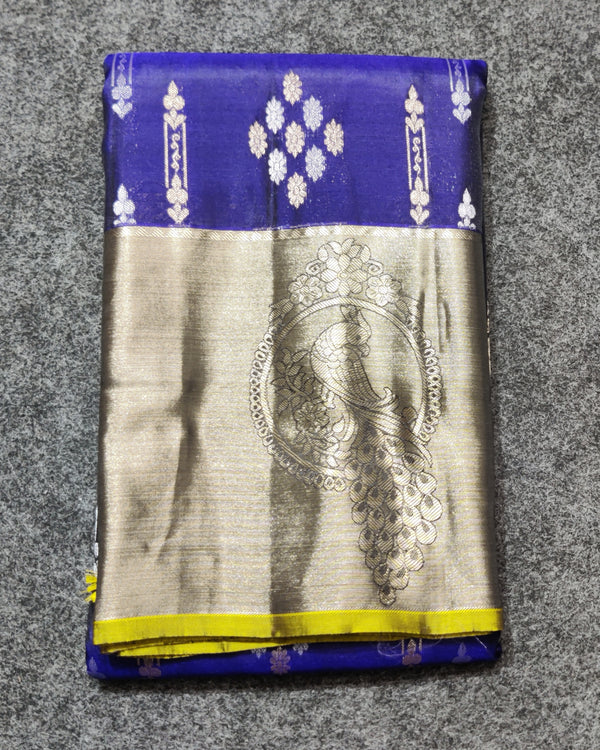 Lightweight pattu Scurt Border Saree - LWP411