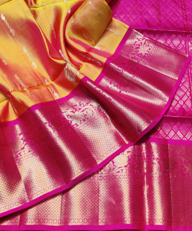 Meenakari kanchi lightweight pattu Saree - KMP3055