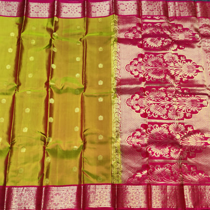 Kanchi pure soft silk Saree - KMP1194