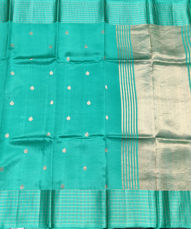 Raw mango Pure Silk Saree - RM06