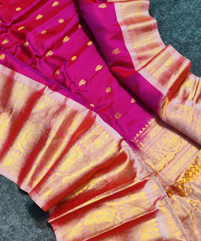Gadwal pure silk saree - GPS04