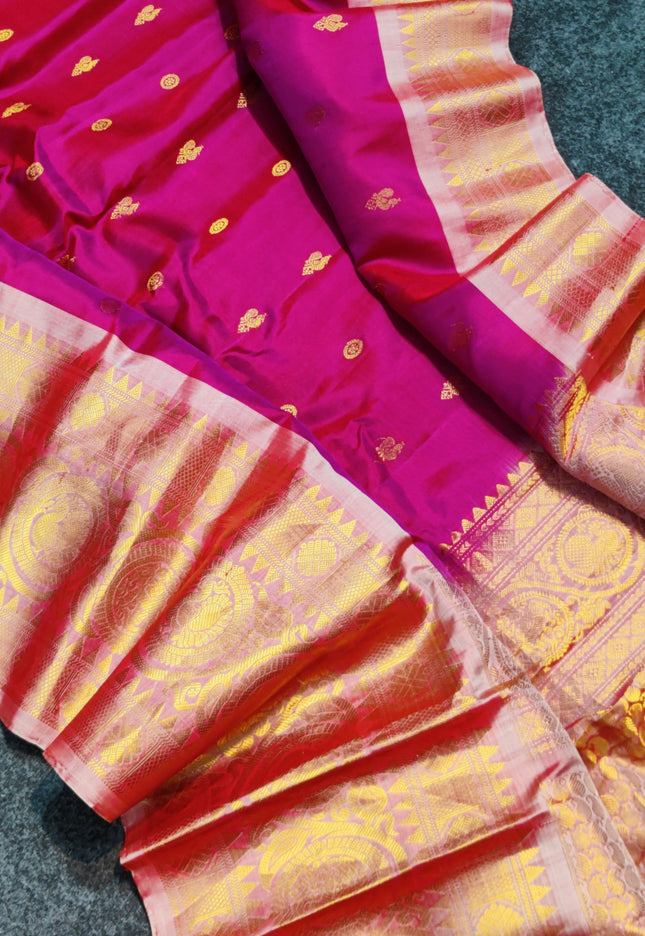 Gadwal pure silk saree - GPS04