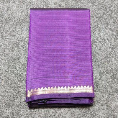 Kanchi pattu small border saree - KMP333