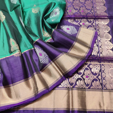 Lightweight pattu Scurt Border Saree - LWP150