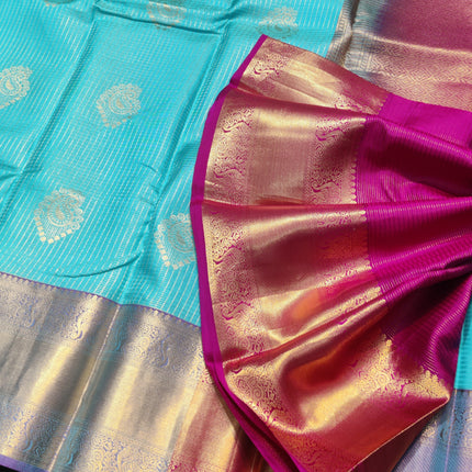 Kanchi Kuttu Handloom Pattu Saree - KMP3017