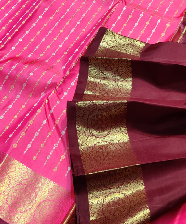 Kanchi pure silk saree - KMP1020