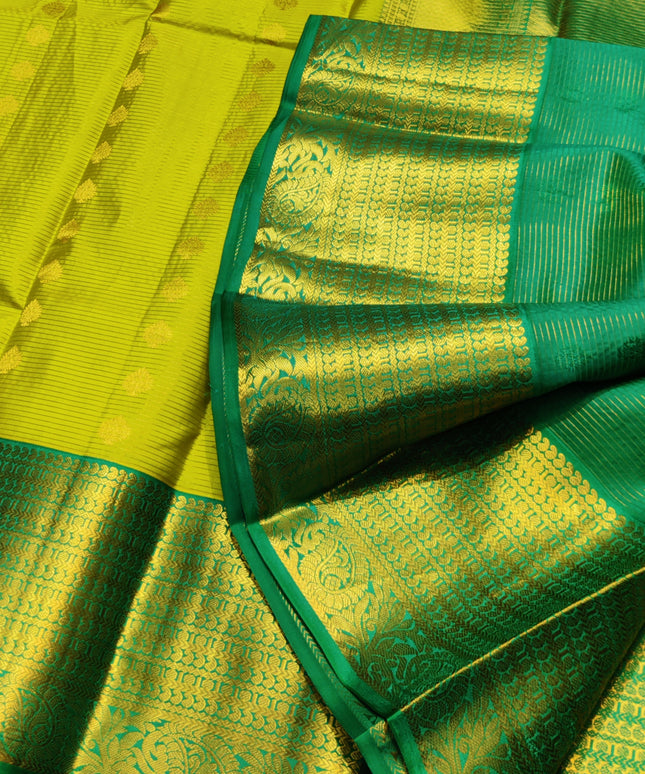 Kanchi Handloom Kuttu Pure Silk Saree - KMP2008
