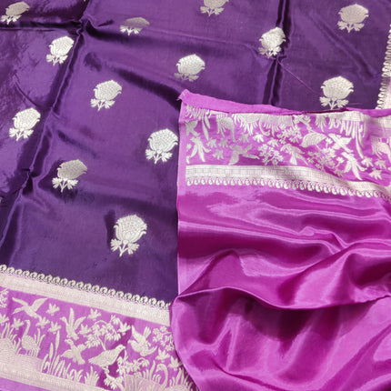 Mashru Silk Saree- MS08