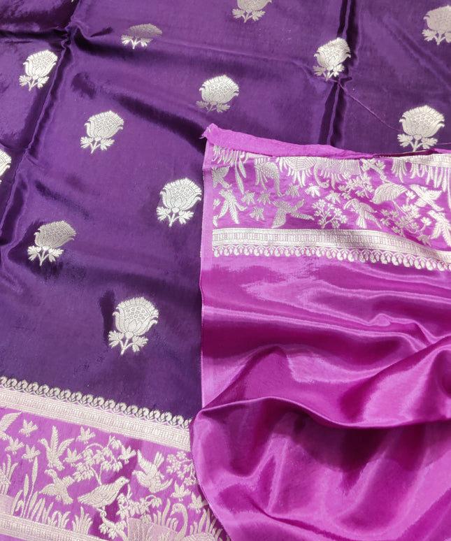 Mashru Silk Saree- MS08