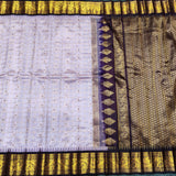 Gadwal check design pure silk- GPS41