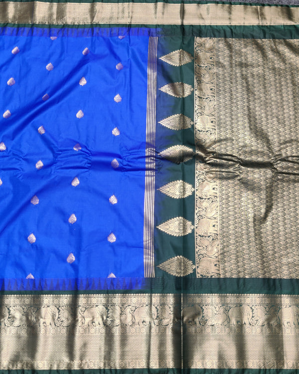 Gadwal Semi Silk Saree - GSM14 alternate view