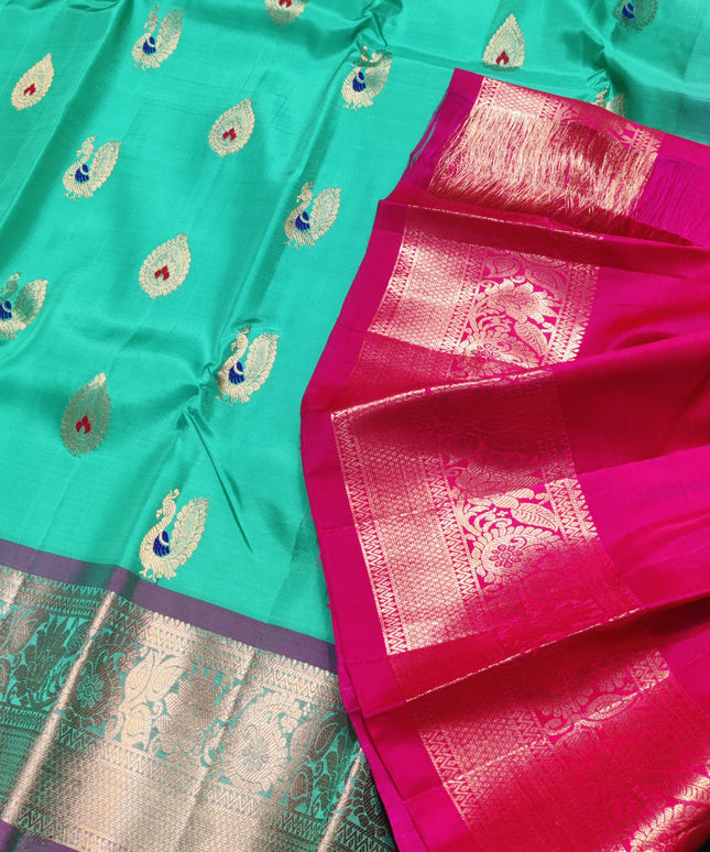 Kanchi pure silk Saree - KMP1245