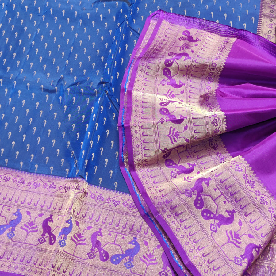 Kanchi Paithani silk saree - KMP335